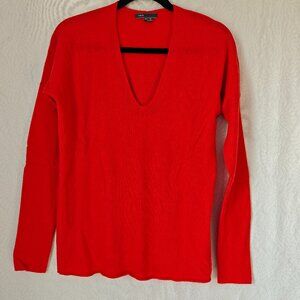 VINCE 100% Cashmere Sweater Orange Women's Size XS